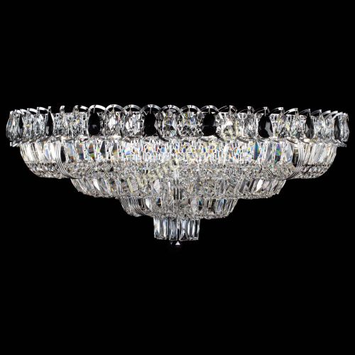 Люстра Тройное Кольцо пластинка черная в Кирове Гусь Хрустальный