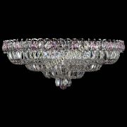 Люстра Тройное Кольцо пластинка розовая