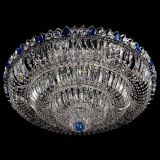 Люстра Тройное Кольцо пластинка синяя в Кирове