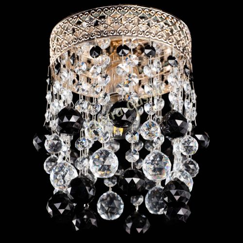 Люстра Венеция №1 шар черная в Кирове Гусь Хрустальный