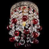 Люстра Венеция №1 шар красная в Кирове