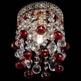 Люстра Венеция №1 шар красная в Кирове