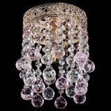 Люстра Венеция №1 шар розовая в Кирове