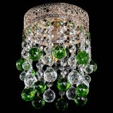 Люстра Венеция №1 шар зеленая в Кирове