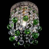 Люстра Венеция №1 шар зеленая в Кирове