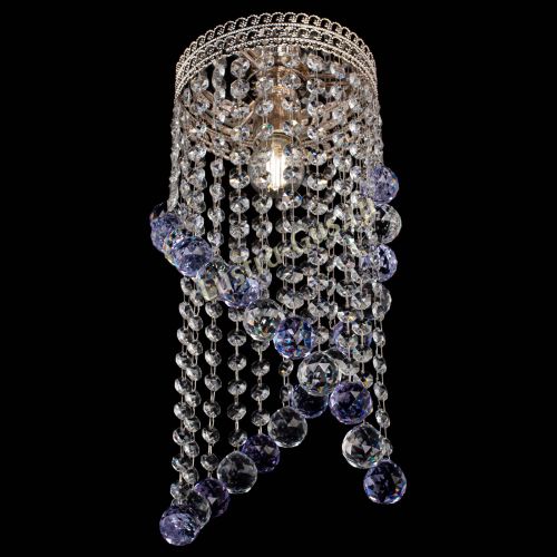 Люстра Венеция №1 Сигма фиолетовая в Кирове Гусь Хрустальный