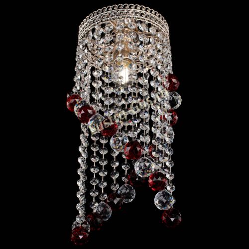 Люстра Венеция №1 Сигма красная в Кирове Гусь Хрустальный