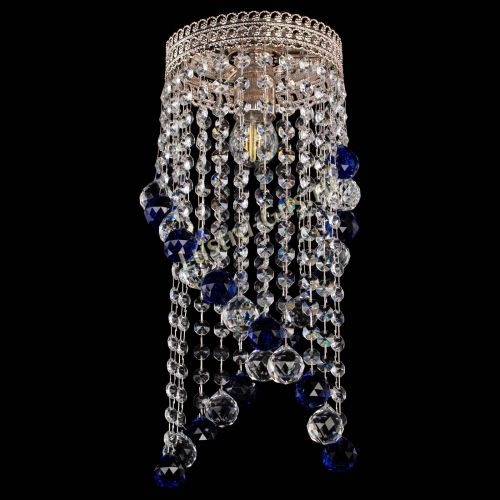 Люстра Венеция №1 Сигма синяя в Кирове Гусь Хрустальный