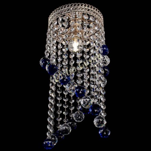 Люстра Венеция №1 Сигма синяя в Кирове Гусь Хрустальный