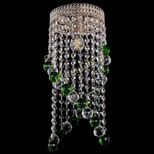Люстра Венеция №1 Сигма зеленая в Кирове Гусь Хрустальный