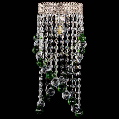 Люстра Венеция №1 Сигма зеленая в Кирове Гусь Хрустальный