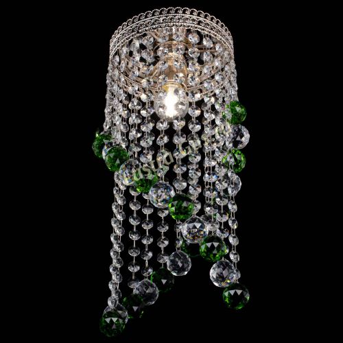 Люстра Венеция №1 Сигма зеленая в Кирове Гусь Хрустальный