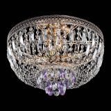 Люстра Венеция Астра фиолетовая №5 в Кирове