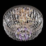 Люстра Венеция Астра фиолетовая №5 в Кирове