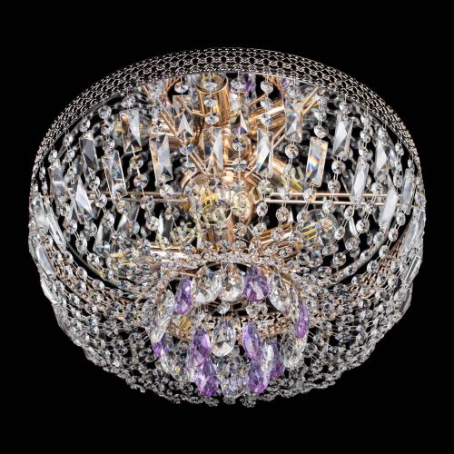 Люстра Венеция Астра фиолетовая №5 в Кирове Гусь Хрустальный