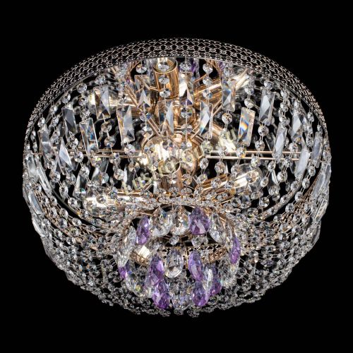 Люстра Венеция Астра фиолетовая №5 в Кирове Гусь Хрустальный