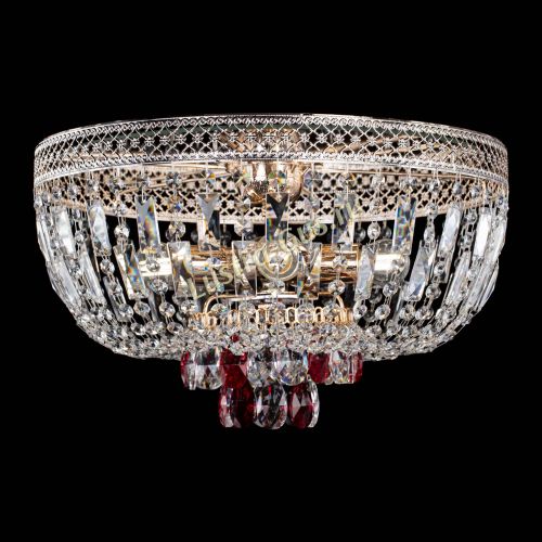 Люстра Венеция Астра красная №5 в Кирове Гусь Хрустальный