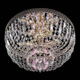 Люстра Венеция Астра розовая №5 в Кирове