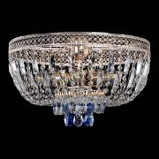 Люстра Венеция Астра синяя №5