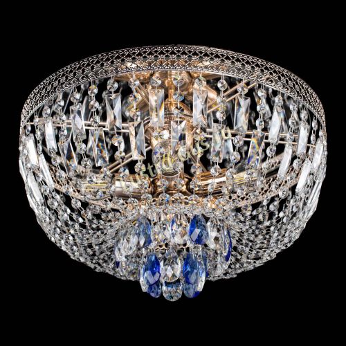 Люстра Венеция Астра синяя №5 в Кирове Гусь Хрустальный