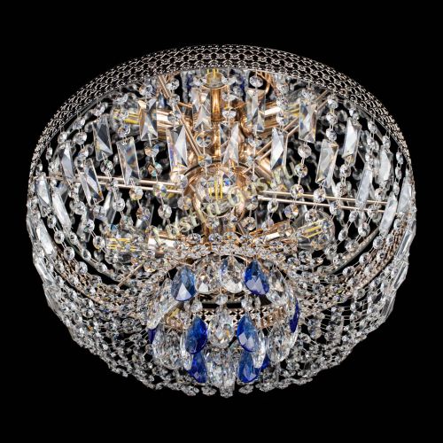 Люстра Венеция Астра синяя №5 в Кирове Гусь Хрустальный