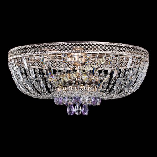 Люстра Венеция Астра №6 фиолетовая в Кирове Гусь Хрустальный