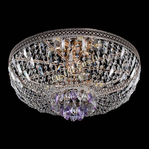 Люстра Венеция Астра №6 фиолетовая в Кирове Гусь Хрустальный