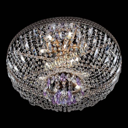 Люстра Венеция Астра №6 фиолетовая в Кирове Гусь Хрустальный