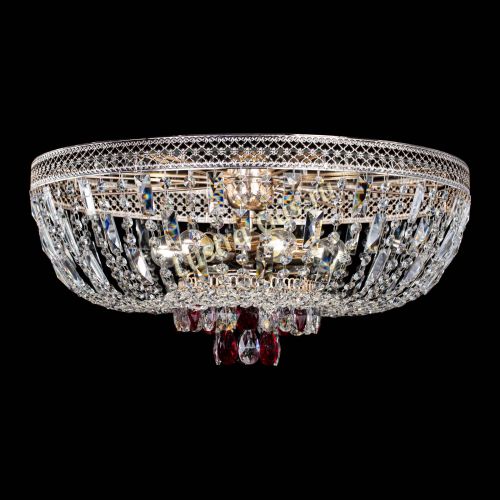 Люстра Венеция Астра №6 красная в Кирове Гусь Хрустальный