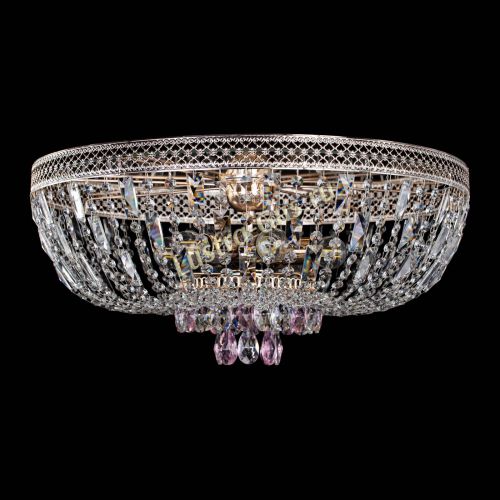 Люстра Венеция Астра №6 розовая в Кирове Гусь Хрустальный