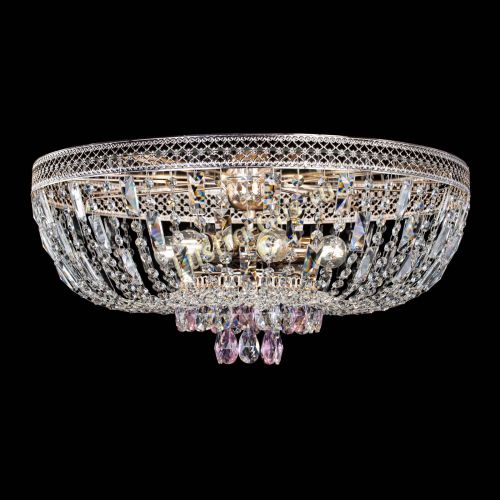 Люстра Венеция Астра №6 розовая в Кирове Гусь Хрустальный