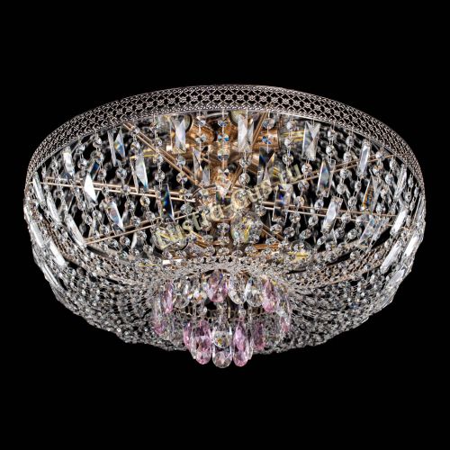 Люстра Венеция Астра №6 розовая в Кирове Гусь Хрустальный