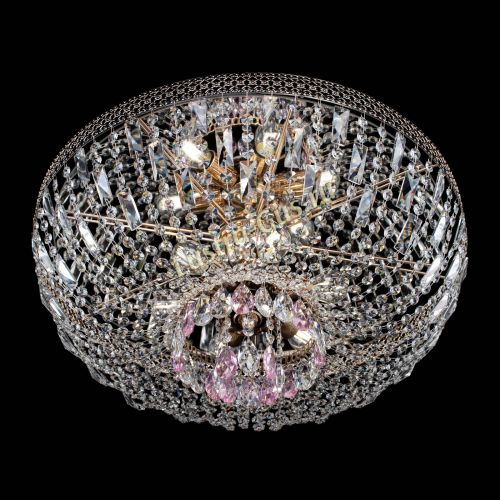 Люстра Венеция Астра №6 розовая в Кирове Гусь Хрустальный