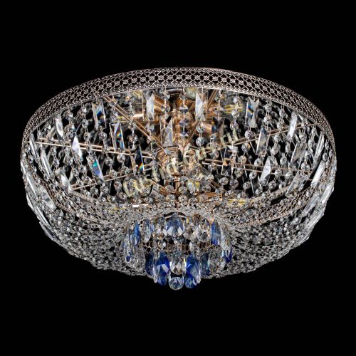 Люстра Венеция Астра №6 синяя в Кирове Гусь Хрустальный