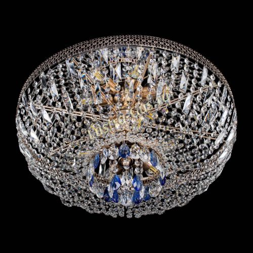 Люстра Венеция Астра №6 синяя в Кирове Гусь Хрустальный