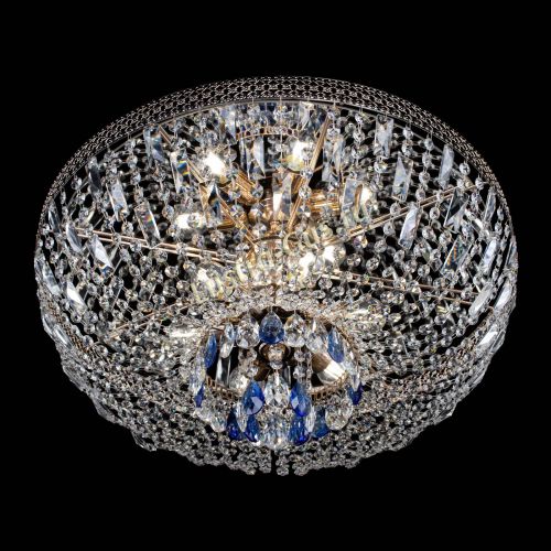 Люстра Венеция Астра №6 синяя в Кирове Гусь Хрустальный