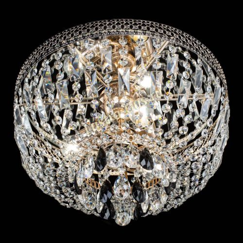 Люстра Венеция Астра №3 черная в Кирове Гусь Хрустальный