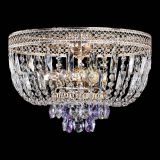 Люстра Венеция Астра №3 фиолетовая в Кирове