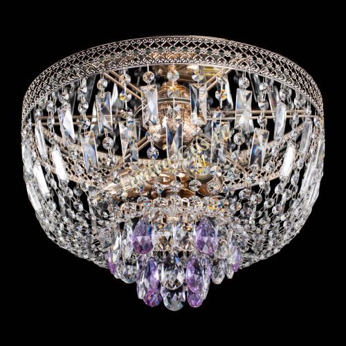 Люстра Венеция Астра №3 фиолетовая в Кирове Гусь Хрустальный