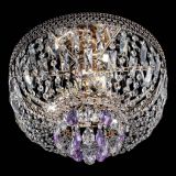 Люстра Венеция Астра №3 фиолетовая в Кирове