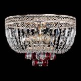 Люстра Венеция Астра №3 красная в Кирове