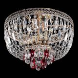 Люстра Венеция Астра №3 красная в Кирове