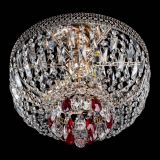 Люстра Венеция Астра №3 красная в Кирове