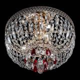 Люстра Венеция Астра №3 красная в Кирове