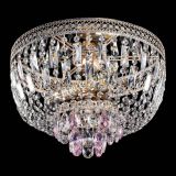 Люстра Венеция Астра №3 розовая в Кирове