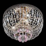 Люстра Венеция Астра №3 розовая в Кирове