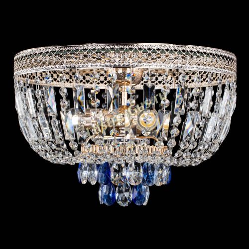 Люстра Венеция Астра №3 синяя в Кирове Гусь Хрустальный