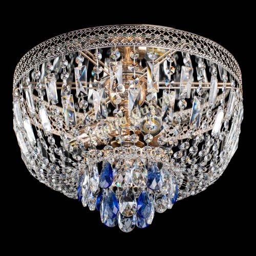 Люстра Венеция Астра №3 синяя в Кирове Гусь Хрустальный