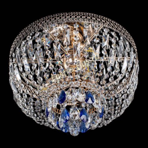 Люстра Венеция Астра №3 синяя в Кирове Гусь Хрустальный