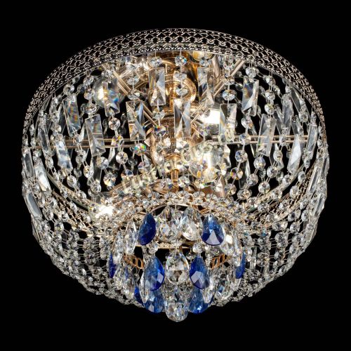 Люстра Венеция Астра №3 синяя в Кирове Гусь Хрустальный